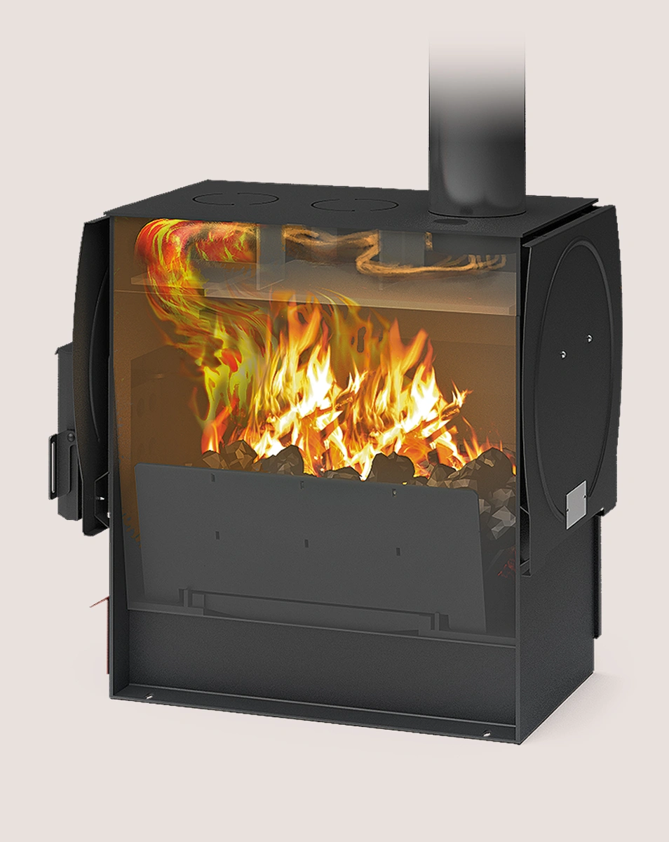 Отопительная печь Локомотивъ-200 (2019) - Теплодар